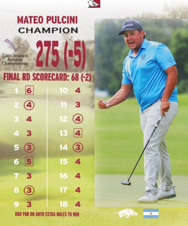 c7娱乐官方入口 普尔奇尼加洞赢拉丁美洲业余赛 挺进三场大满贯