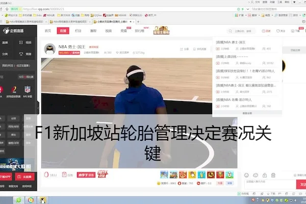 F1新加坡站轮胎管理决定赛况关键